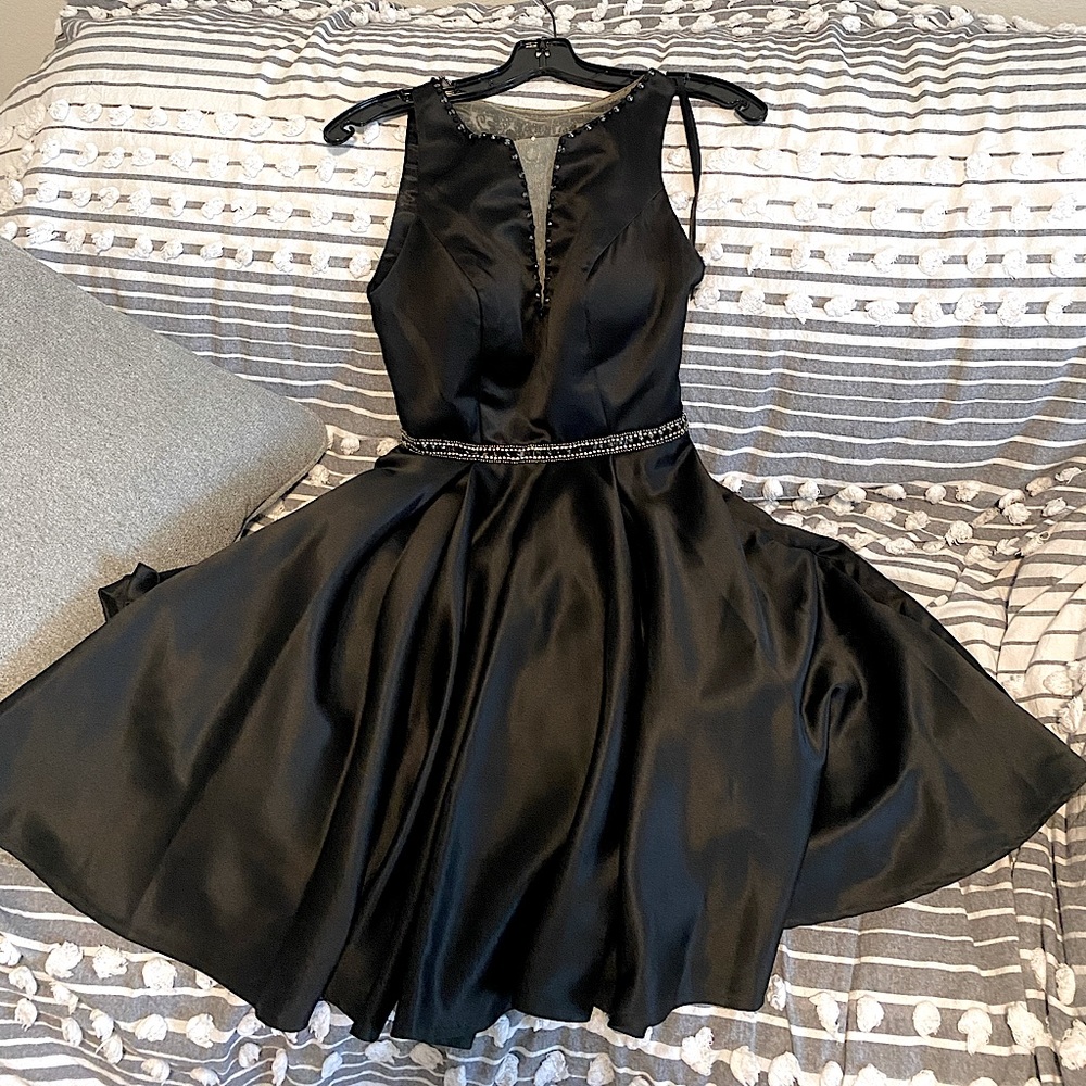 Black homecoming dress